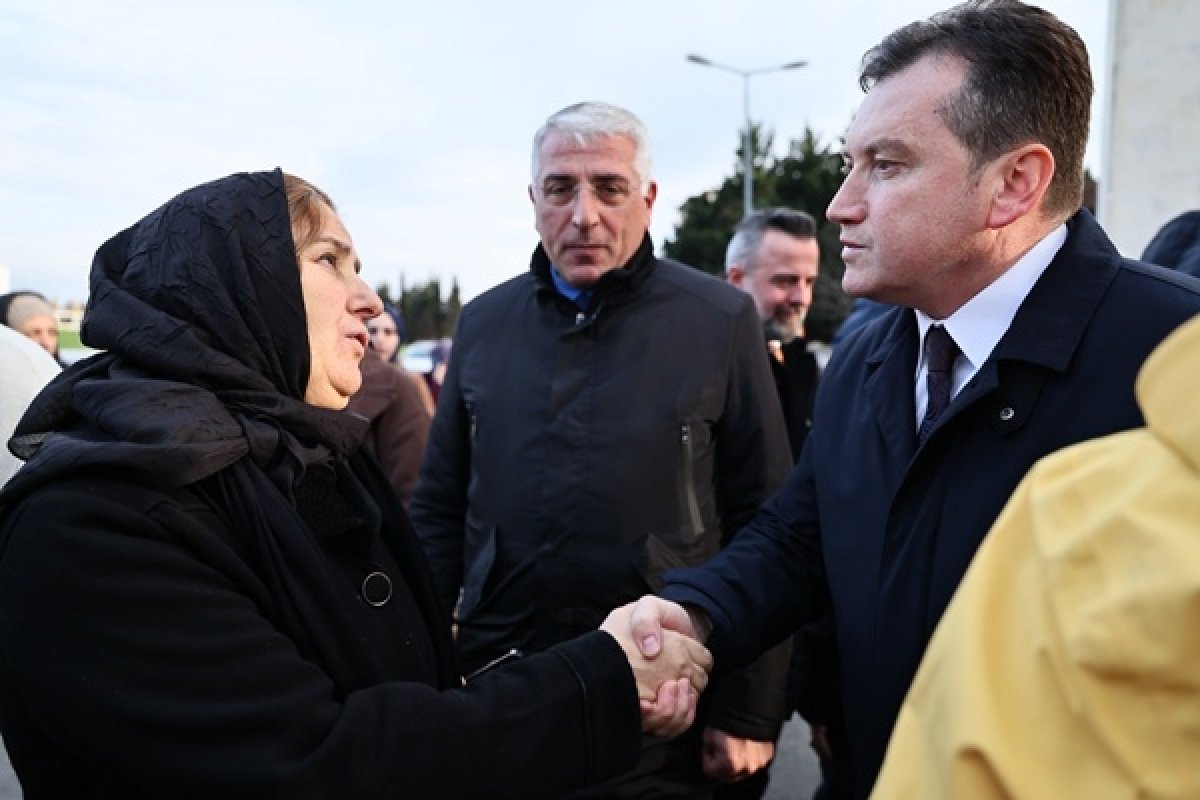 Başkan Balcıoğlu, Kaynarca'nın cenazesine katıldı