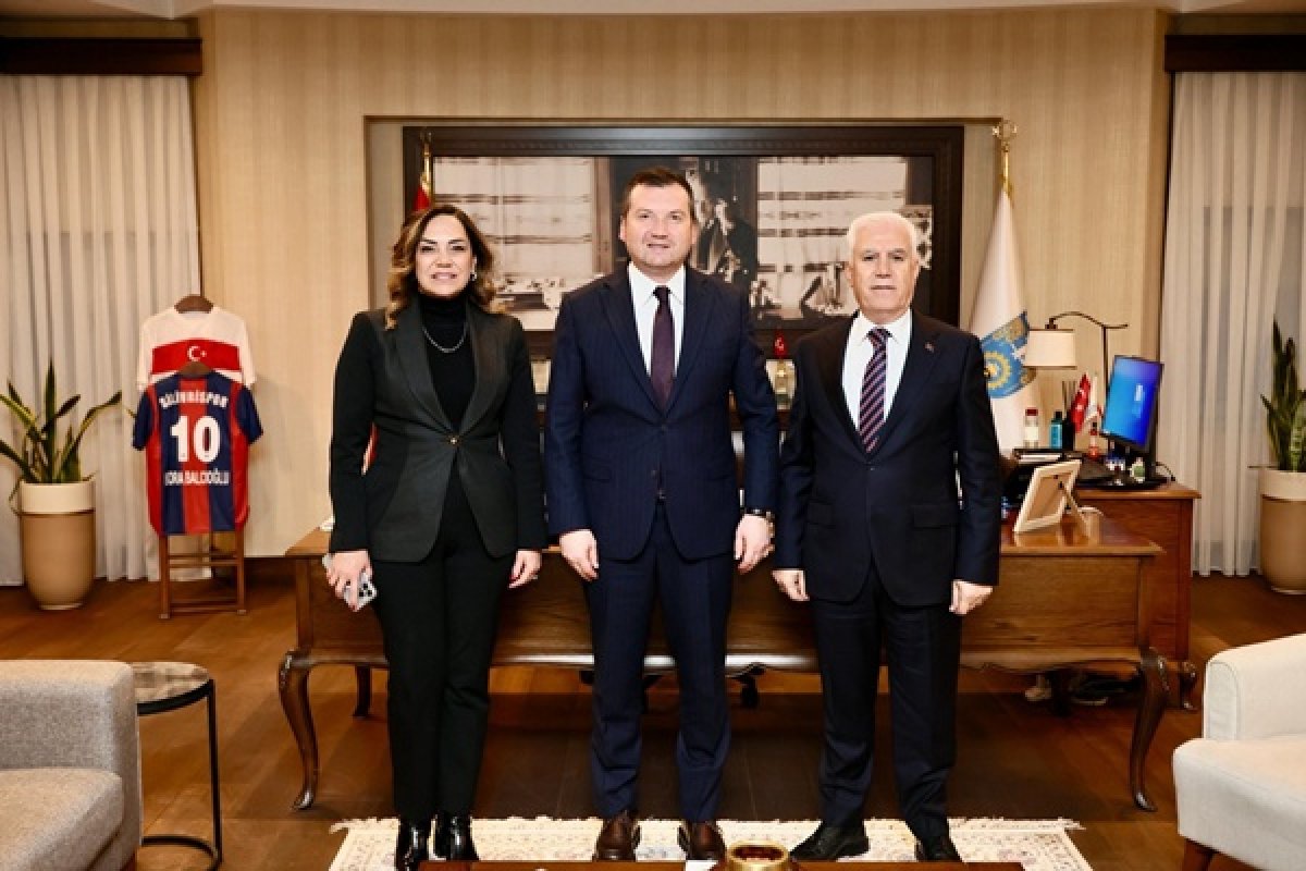 Başkan Balcıoğlu, Bozbey ve Yüceer’i ağırladı
