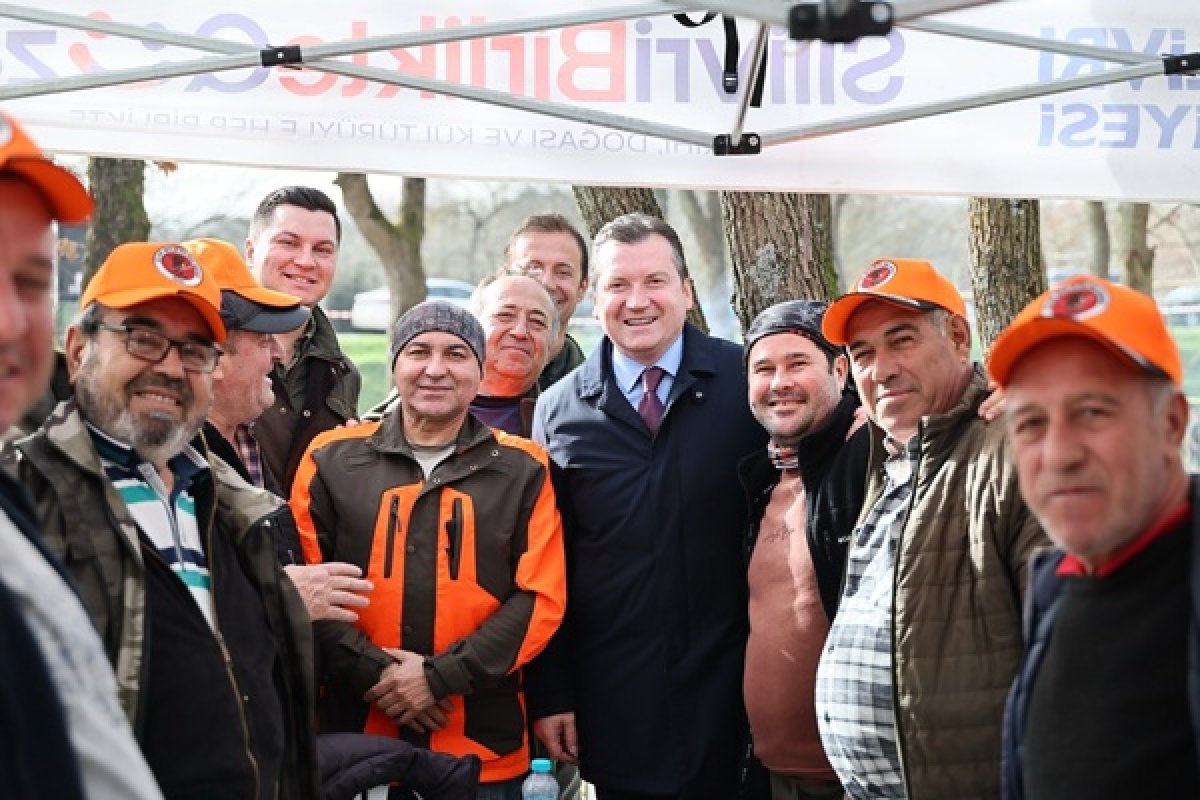 Başkan Balcıoğlu, Silivri Avcılar ve Atıcılar Spor Kulübü Derneği’nin sezon kapanış yemeğine katıldı