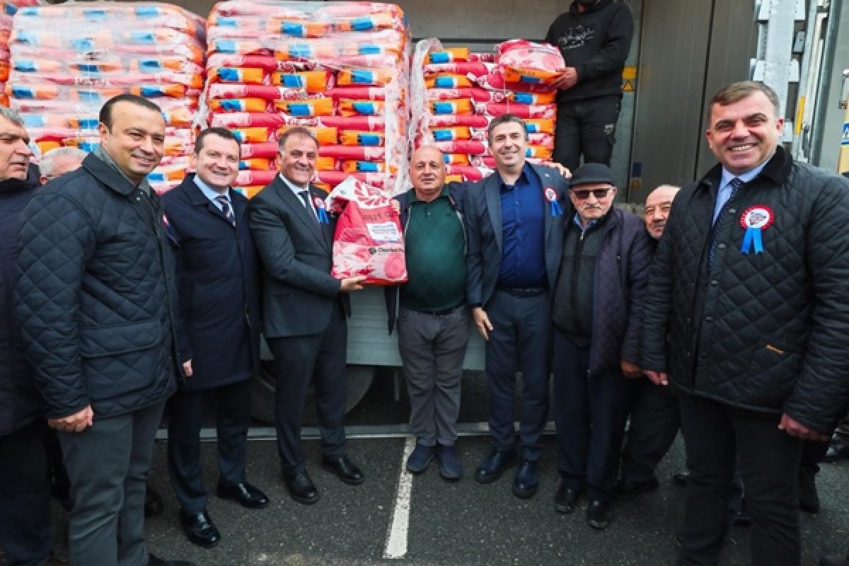 Silivri’de Yağlık Ayçiçeği Tohum Dağıtım Töreni yapıldı