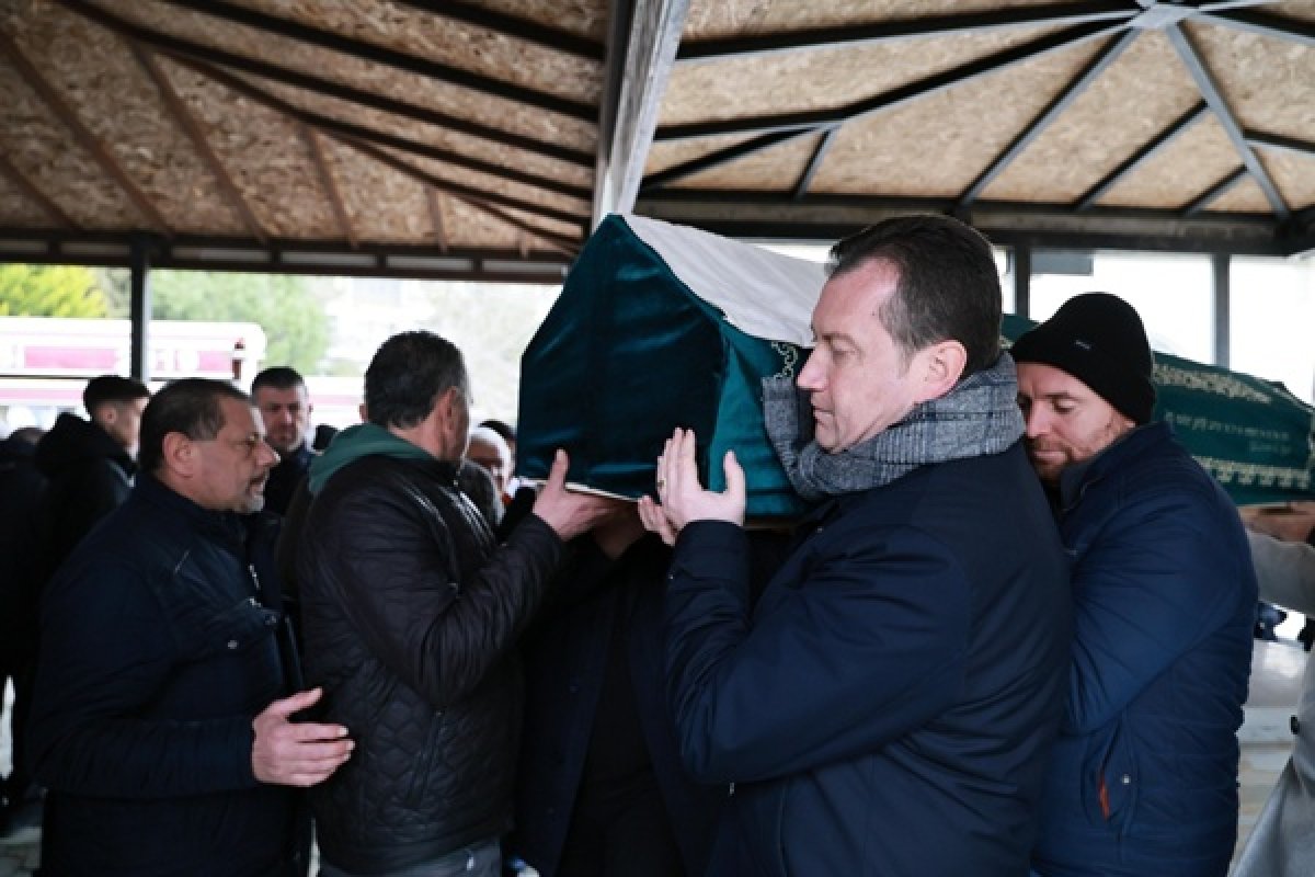 Başkan Balcıoğlu, Gümüşyaka sakinlerinden Otmar’ın cenazesine katıldı