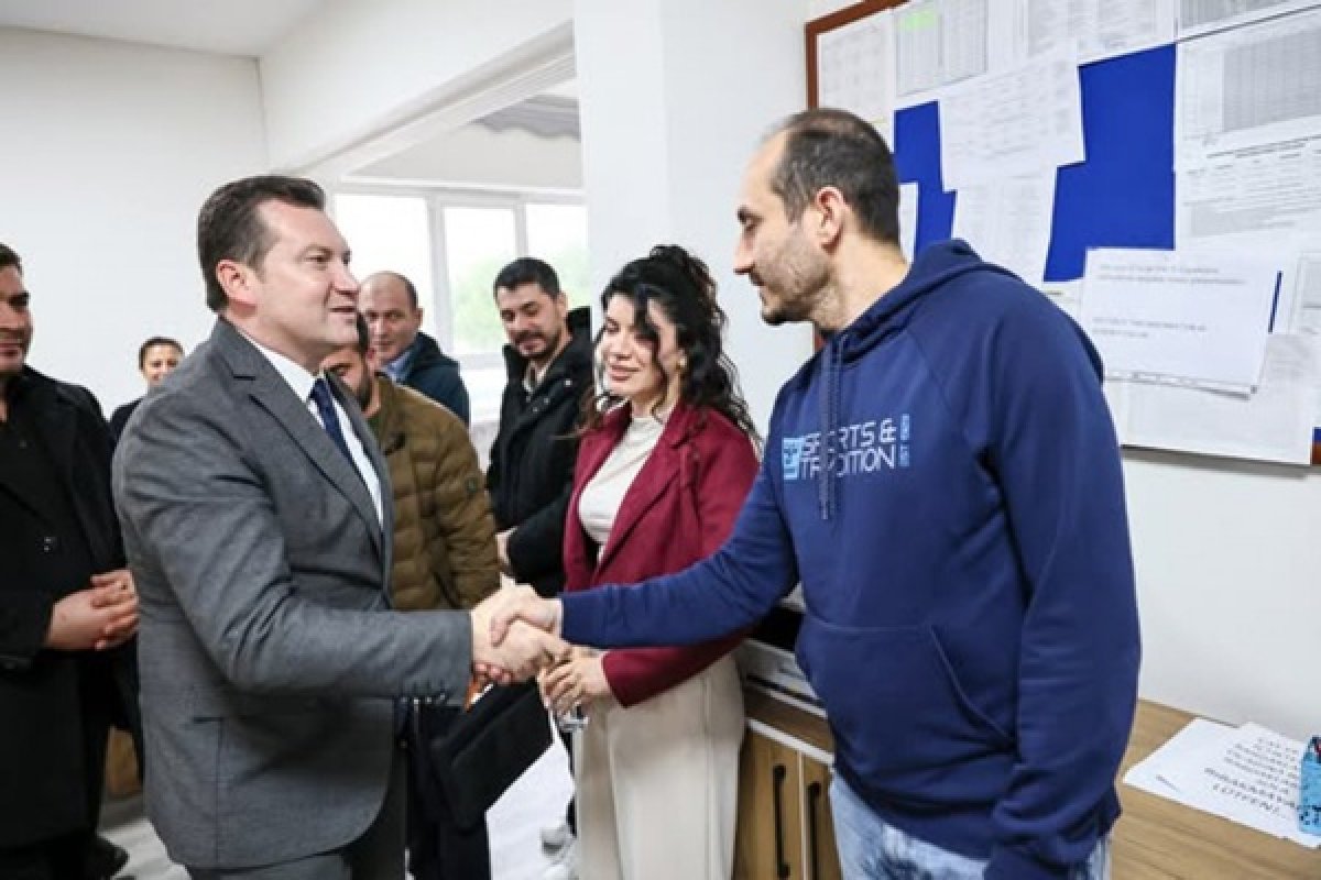 Başkan Balcıoğlu, tadilatı tamamlanan okulları ziyaret etti